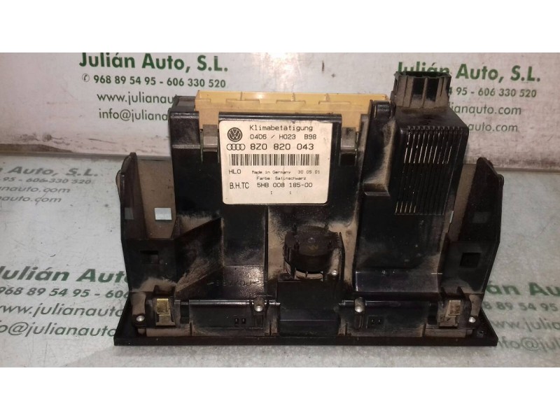 Recambio de mando calefaccion / aire acondicionado para audi a2 (8z) 1.4 tdi (55kw) referencia OEM IAM 8Z0820043 5HB00818500 