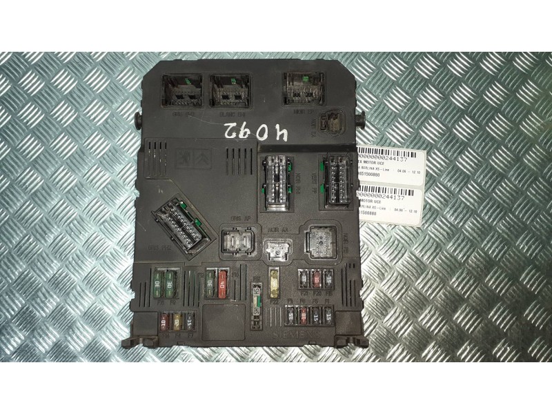 Recambio de centralita motor uce para peugeot 206 berlina xs-line referencia OEM IAM 9651500880 9644625680 KIT - SAGEM