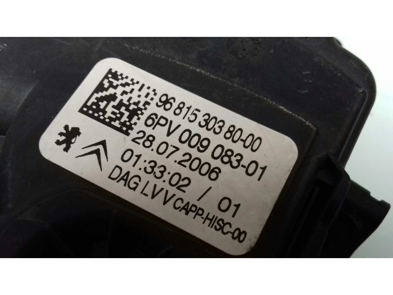 Recambio de potenciometro pedal para peugeot 308 confort referencia OEM IAM 968153038000 6PV00908301 