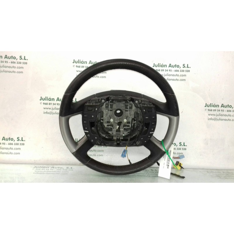 Recambio de volante para citroen c5 berlina millenium referencia OEM IAM 608004900 909435700 PIEL