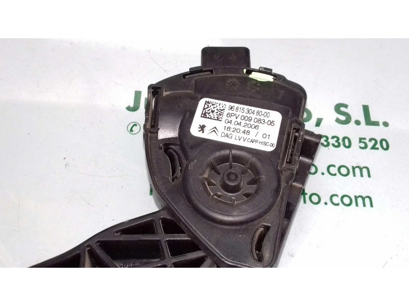 Recambio de potenciometro pedal para peugeot 207 xs referencia OEM IAM 968153048000 6PV00908305 