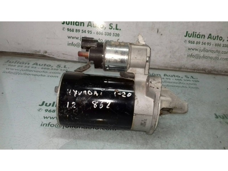 Recambio de motor arranque para hyundai i20 basis referencia OEM IAM 3610003101 1201952 VALEO