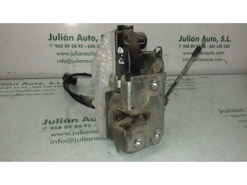 Recambio de cerradura puerta delantera derecha para renault espace iv (jk0) dynamique referencia OEM IAM 017973 4 PINES BLANCO