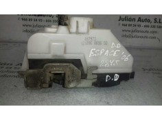 Recambio de cerradura puerta delantera derecha para renault espace iv (jk0) dynamique referencia OEM IAM 017973 4 PINES BLANCO 2