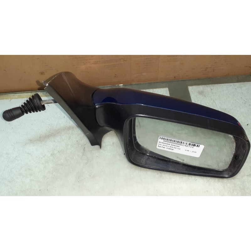 Recambio de retrovisor derecho para opel astra g berlina club referencia OEM IAM 010534  MANUAL