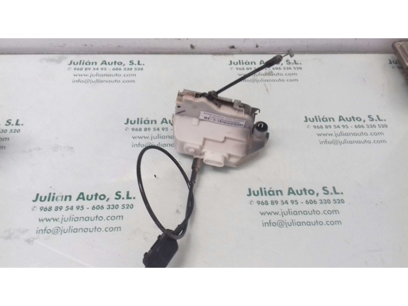 Recambio de cerradura puerta delantera derecha para renault espace iv (jk0) dynamique referencia OEM IAM 017973 4 PINES BLANCO