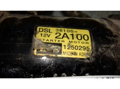 Recambio de motor arranque para hyundai matrix (fc) 1.5 crdi 16v gls referencia OEM IAM 361002A100 1250295 VALEO 2