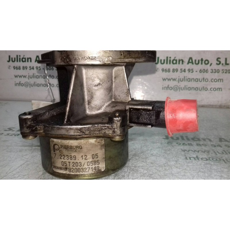 Recambio de depresor freno / bomba vacio para renault kangoo (f/kc0) alize referencia OEM IAM 8200327149 7223891205 PIERBURG