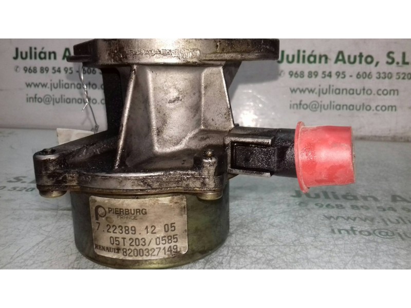 Recambio de depresor freno / bomba vacio para renault kangoo (f/kc0) alize referencia OEM IAM 8200327149 7223891205 PIERBURG