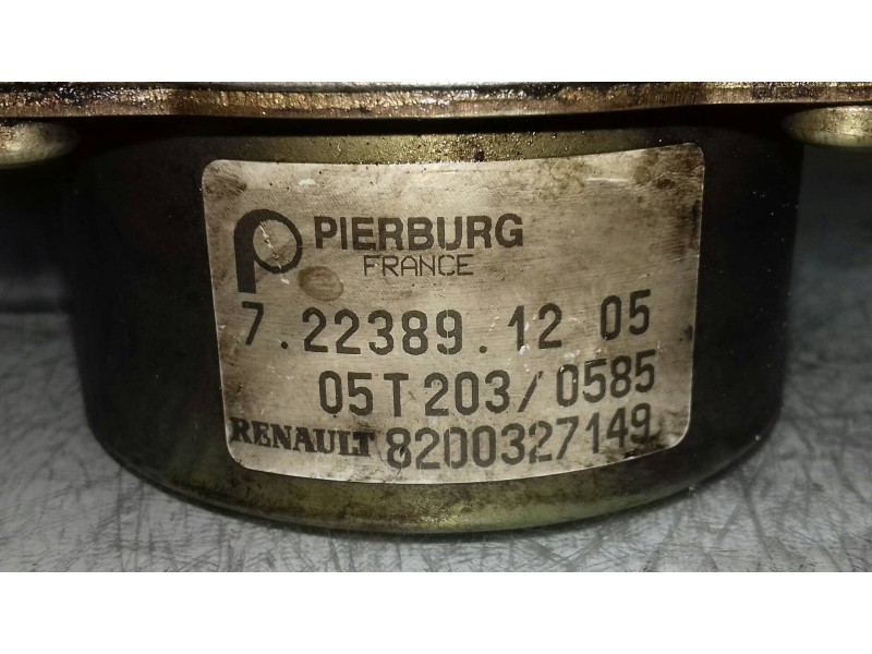 Recambio de depresor freno / bomba vacio para renault kangoo (f/kc0) alize referencia OEM IAM 8200327149 7223891205 PIERBURG