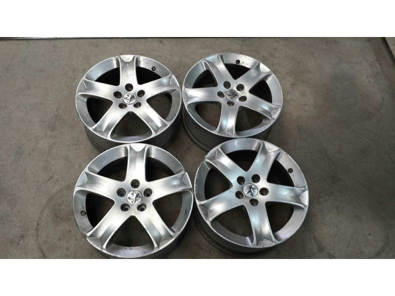 Recambio de llanta para peugeot 407 st confort referencia OEM IAM AS7G03 7JX17 4 LLANTAS ALUMINIO