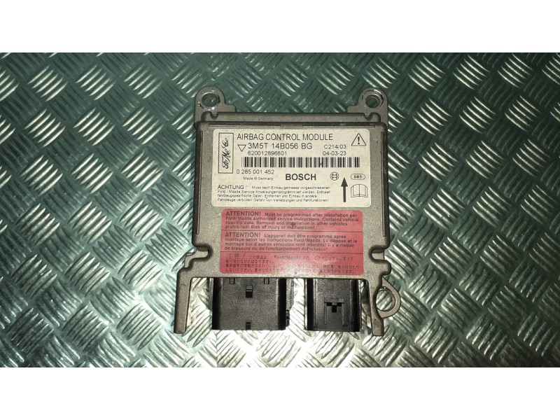Recambio de centralita airbag para ford focus c-max (cap) connection referencia OEM IAM 3M5T14B056BG 0285001452 BOSCH