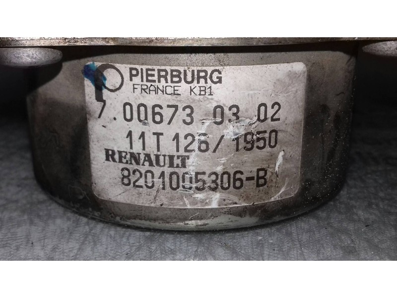 Recambio de depresor freno / bomba vacio para renault kangoo (f/kc0) alize referencia OEM IAM 8201005306B 7006730302 PIERBURG