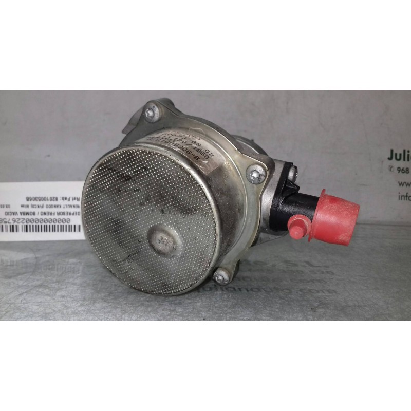 Recambio de depresor freno / bomba vacio para renault kangoo (f/kc0) alize referencia OEM IAM 8201005306B 7006730302 PIERBURG