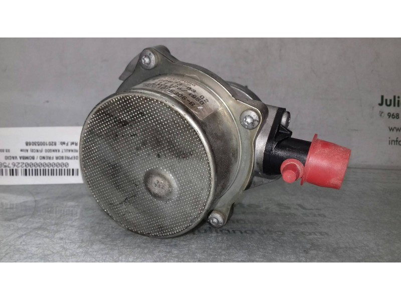 Recambio de depresor freno / bomba vacio para renault kangoo (f/kc0) alize referencia OEM IAM 8201005306B 7006730302 PIERBURG