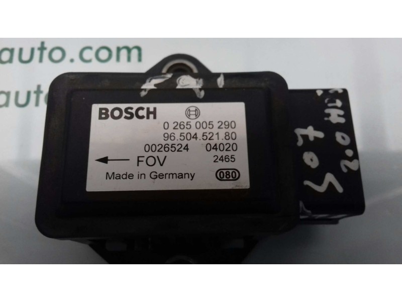 Recambio de sensor para peugeot 307 break / sw (s1) sw referencia OEM IAM 0265005290 9650452180 BOSCH
