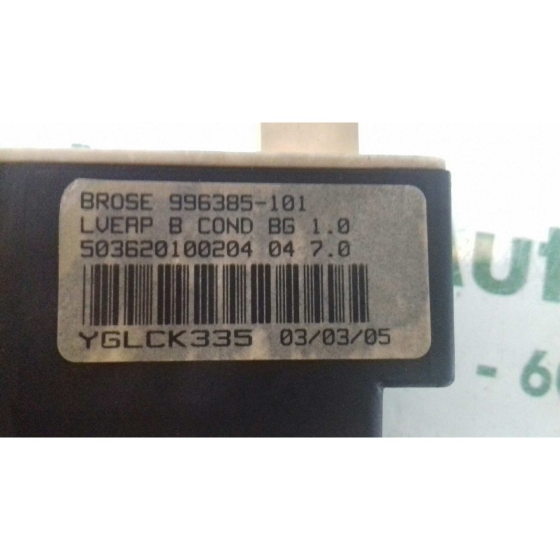 Recambio de motor elevalunas delantero izquierdo para citroen c4 berlina cool referencia OEM IAM 9647441480 980689100 BROSE