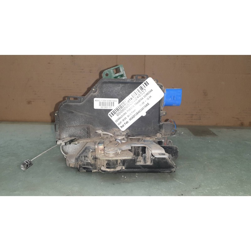 Recambio de cerradura puerta trasera derecha para seat ibiza (6l1) fresh referencia OEM IAM 46AGY3B4839016AG 991993101 ELECTRICA