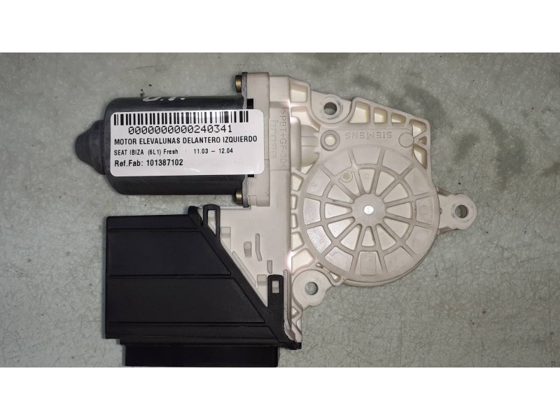 Recambio de motor elevalunas delantero izquierdo para seat ibiza (6l1) fresh referencia OEM IAM 101387102 7746002102 