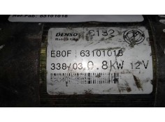 Recambio de motor arranque para fiat punto berlina (188) 1.2 8v referencia OEM IAM 63101018 C132 DENSO 2