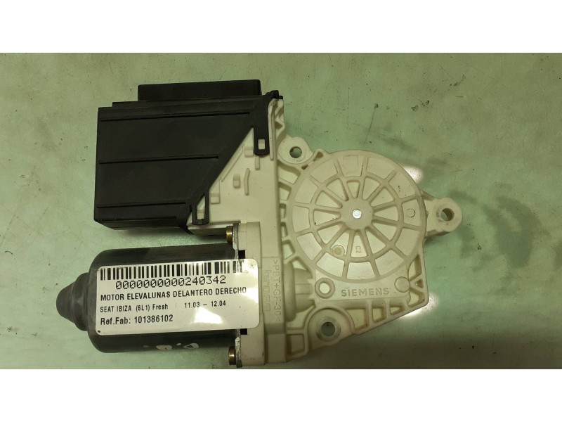 Recambio de motor elevalunas delantero derecho para seat ibiza (6l1) fresh referencia OEM IAM 101386102 7746002101 104383101