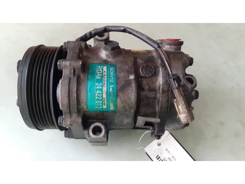 Recambio de compresor aire acondicionado para opel astra g berlina club referencia OEM IAM 24422013 SD6V12 SANDEN