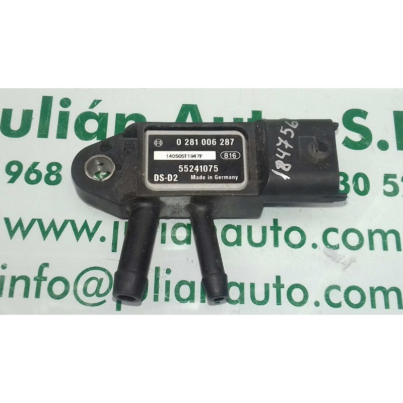 Recambio de sensor presion para peugeot bipper básico referencia OEM IAM 0281006287 55241075 BOSCH