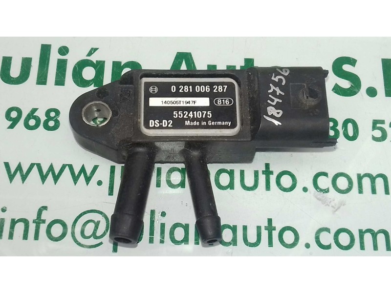 Recambio de sensor presion para peugeot bipper básico referencia OEM IAM 0281006287 55241075 BOSCH