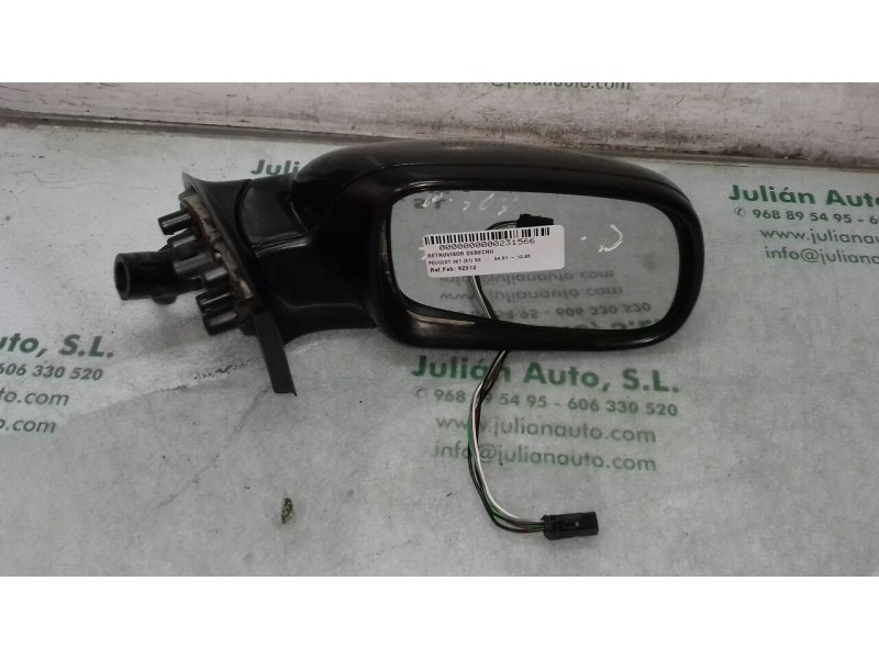 Recambio de retrovisor derecho para peugeot 307 (s1) xs referencia OEM IAM 92912  ELECTRICO