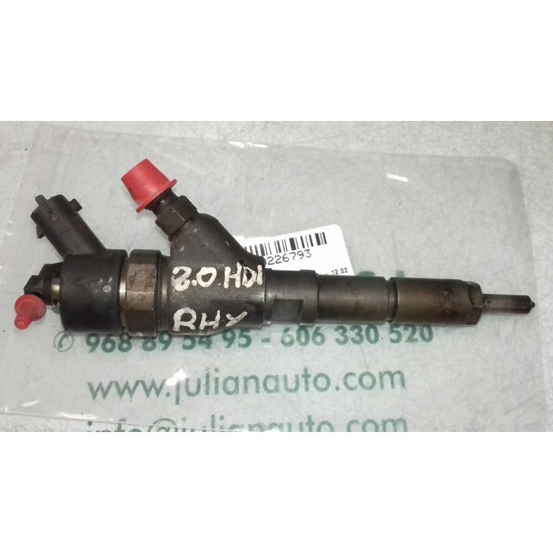 Recambio de inyector para citroen xsara picasso 2.0 hdi referencia OEM IAM 96875360080 0445110044 2 PINES