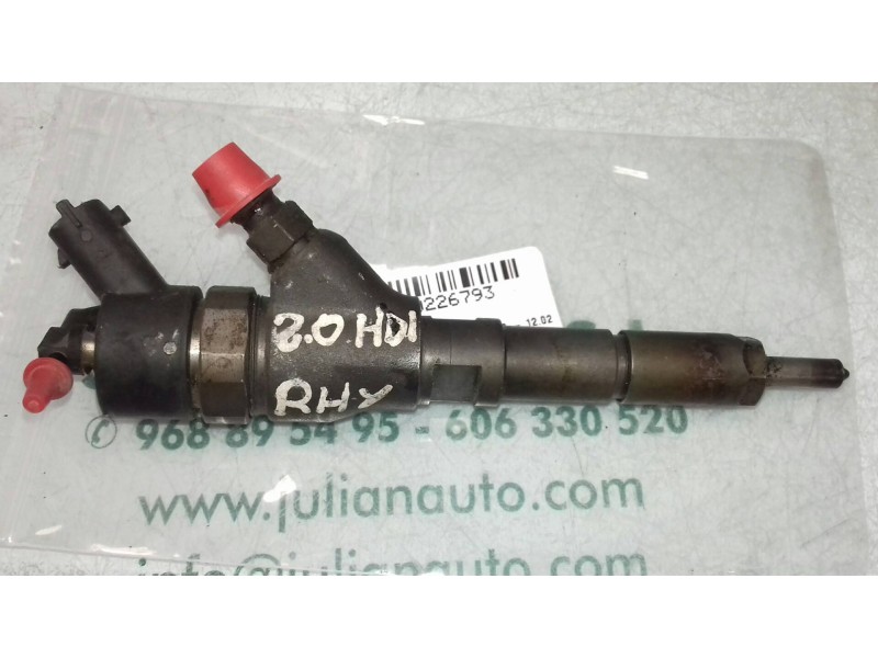 Recambio de inyector para citroen xsara picasso 2.0 hdi referencia OEM IAM 96875360080 0445110044 2 PINES