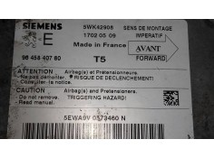 Recambio de centralita airbag para peugeot 307 (s1) xs referencia OEM IAM 9645840780 5WK42908 SIEMENS 2