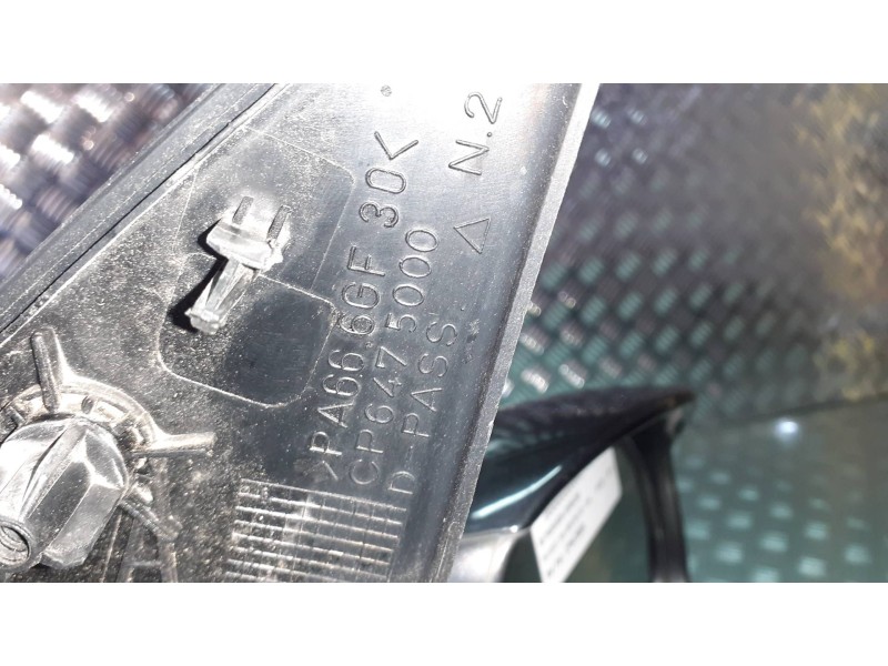 Recambio de retrovisor derecho para peugeot 206 berlina xs-line referencia OEM IAM CP6475000 018015 MANUAL