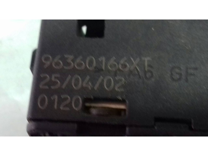 Recambio de mando elevalunas trasero izquierdo para peugeot 307 (s1) xs referencia OEM IAM 96360166XT  2+2 PINES