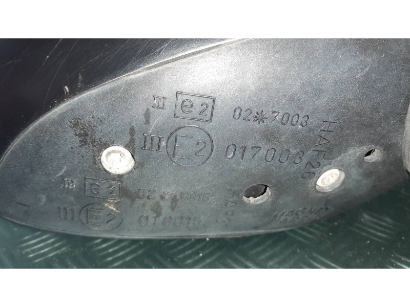 Recambio de retrovisor derecho para peugeot 206 berlina xs-line referencia OEM IAM CP6475000 018015 MANUAL