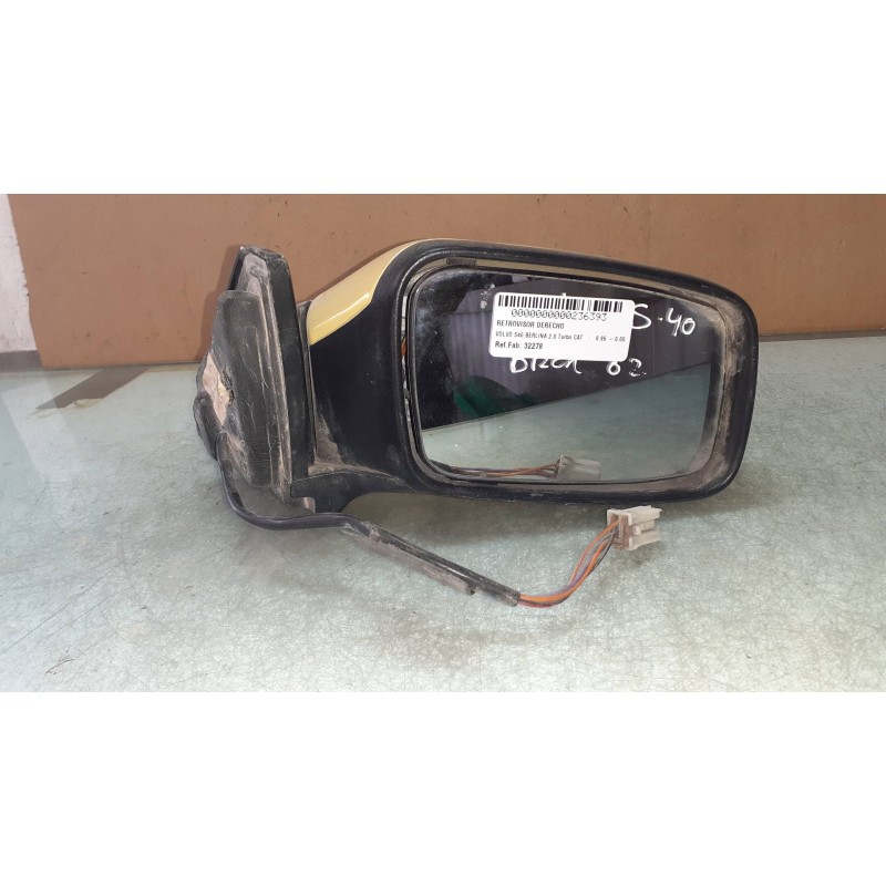 Recambio de retrovisor derecho para volvo s40 berlina 2.0 turbo cat referencia OEM IAM 32278  ELECTRICO