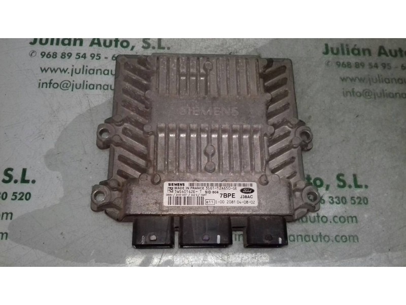 Recambio de centralita motor uce para ford fusion (cbk) + referencia OEM IAM 3S6112A650GE 5WS40142E SIEMENS