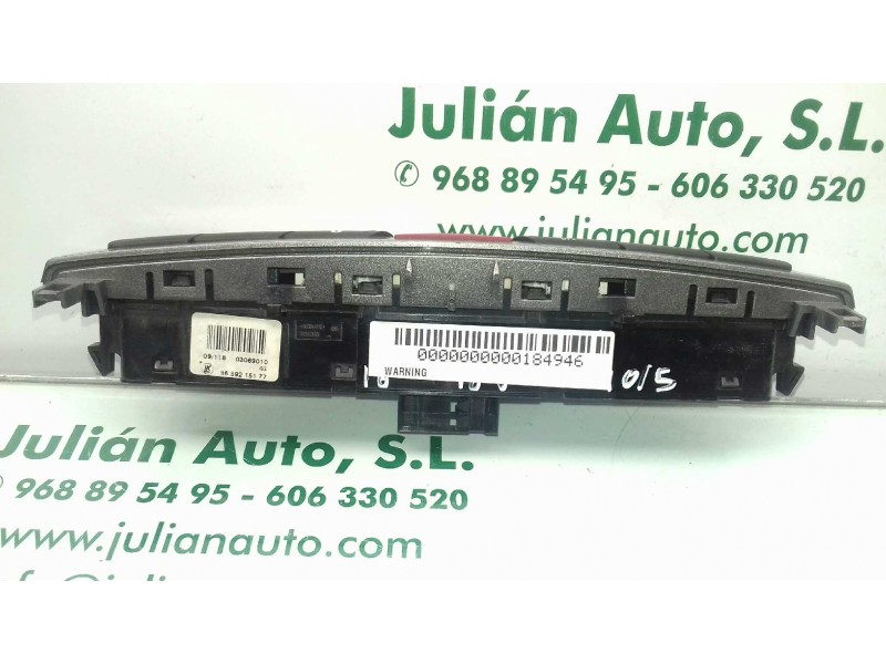 Recambio de warning para peugeot 308 active referencia OEM IAM 9659215177 ESP BLOQUEO