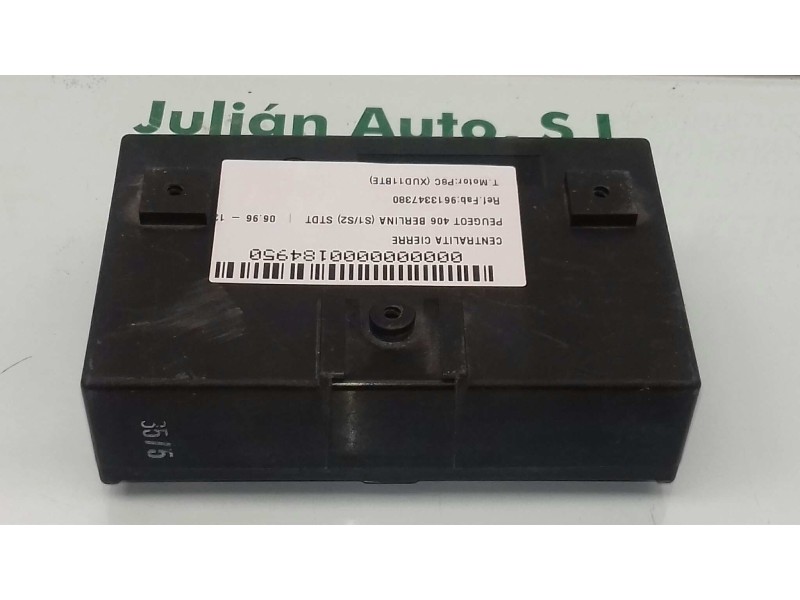 Recambio de centralita cierre para peugeot 406 berlina (s1/s2) stdt referencia OEM IAM 9613347380  