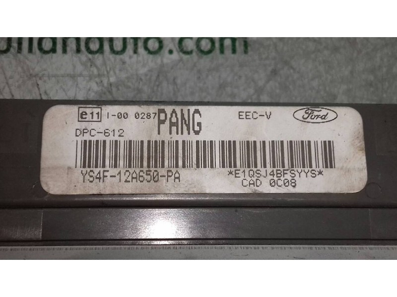Recambio de centralita motor uce para ford focus berlina (cak) ambiente referencia OEM IAM YS4F12A650PA PANG 