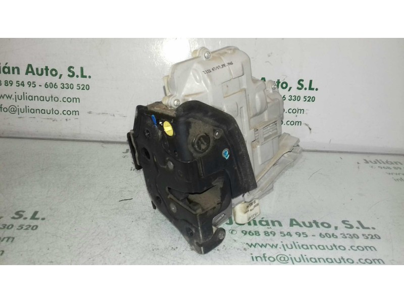 Recambio de cerradura puerta trasera izquierda para seat ibiza (6j5) reference referencia OEM IAM 3C4839015A 8 PINES BLANCO