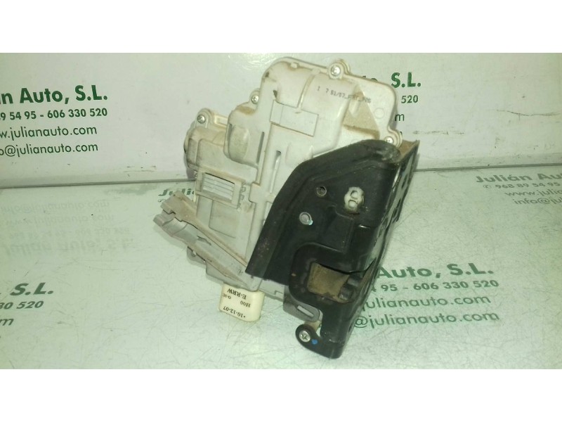 Recambio de cerradura puerta delantera derecha para seat ibiza (6j5) reference referencia OEM IAM 3C1837016A 4 + 3 PINES BLANCO