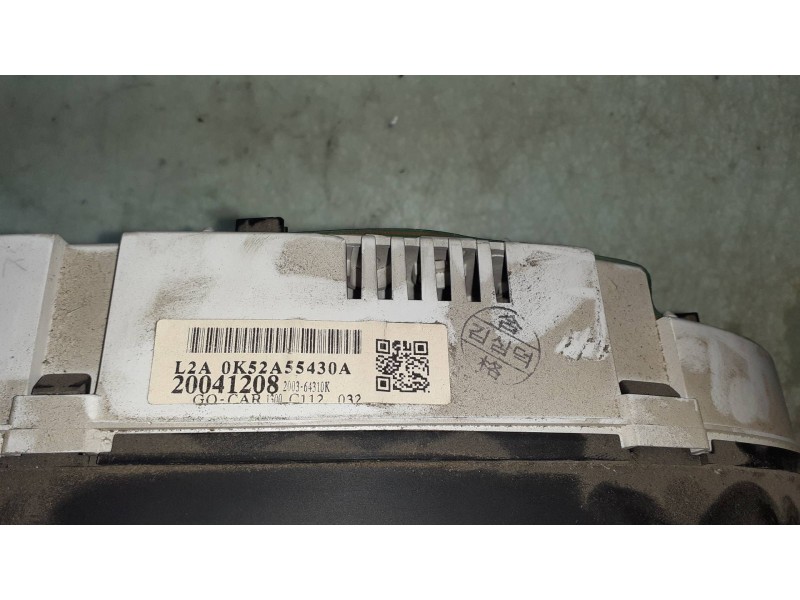 Recambio de cuadro instrumentos para kia carnival ii 2.9 cdri ex referencia OEM IAM L2A0K52A55430A 78807790 20041208