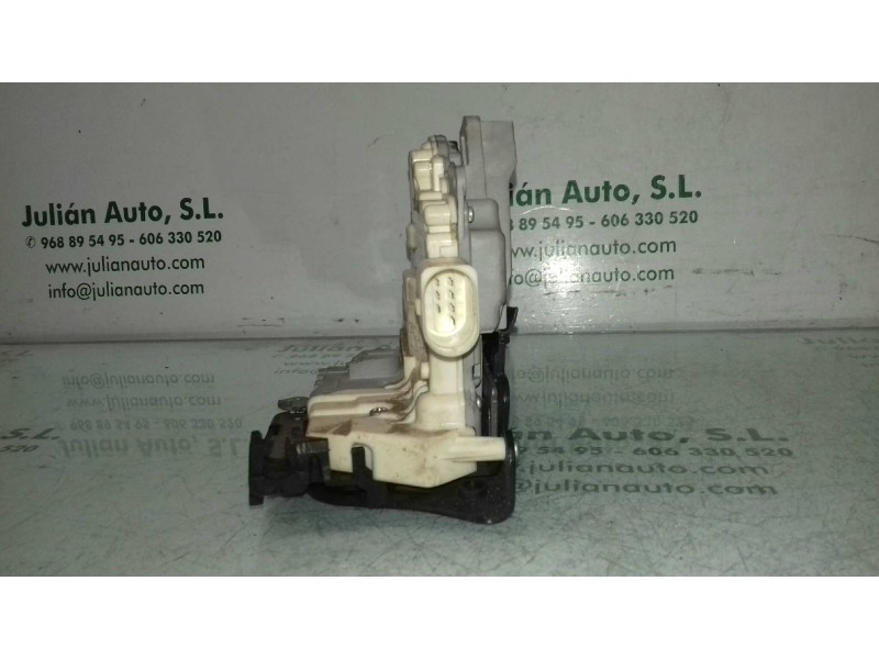 Recambio de cerradura puerta delantera derecha para seat ibiza (6j5) reference referencia OEM IAM 3C1837016A 4 + 3 PINES BLANCO
