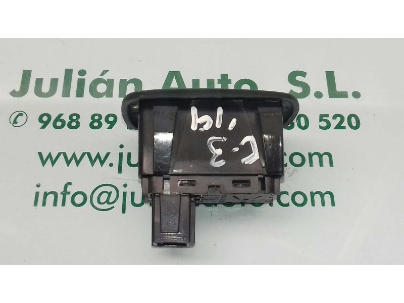 Recambio de mando elevalunas trasero izquierdo para citroen c3 collection referencia OEM IAM 98012514XT  