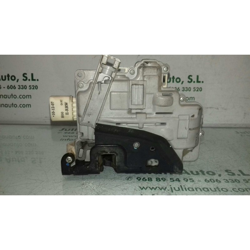 Recambio de cerradura puerta delantera derecha para seat ibiza (6j5) reference referencia OEM IAM 3C1837016A 4 + 3 PINES BLANCO