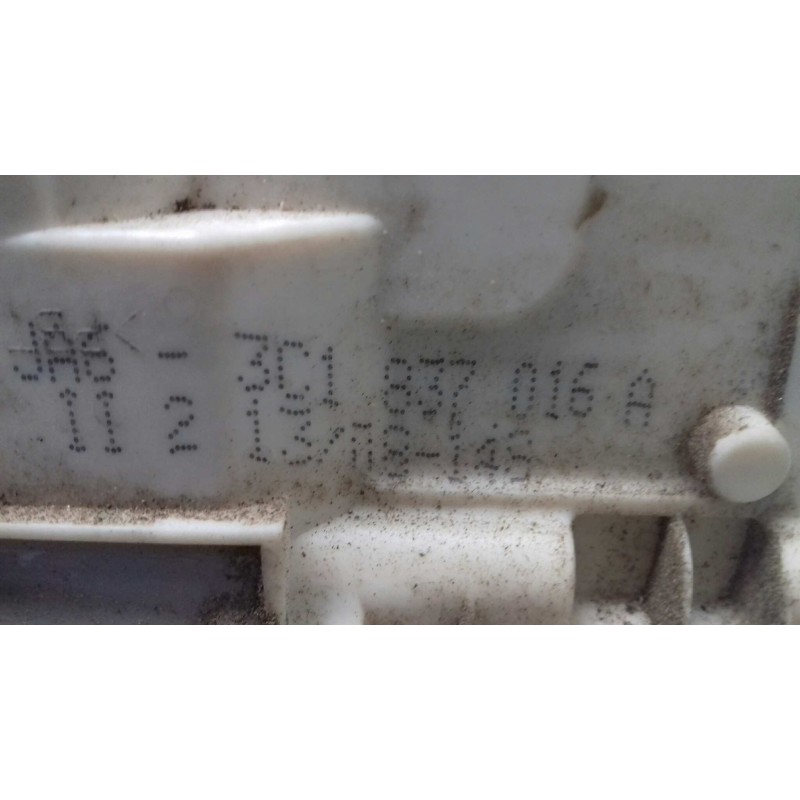 Recambio de cerradura puerta delantera derecha para seat ibiza (6j5) reference referencia OEM IAM 3C1837016A 4 + 3 PINES BLANCO