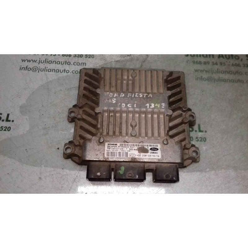 Recambio de centralita motor uce para ford fiesta (cbk) ambiente referencia OEM IAM 3S6112A650LB 5WS40140D SIEMENS