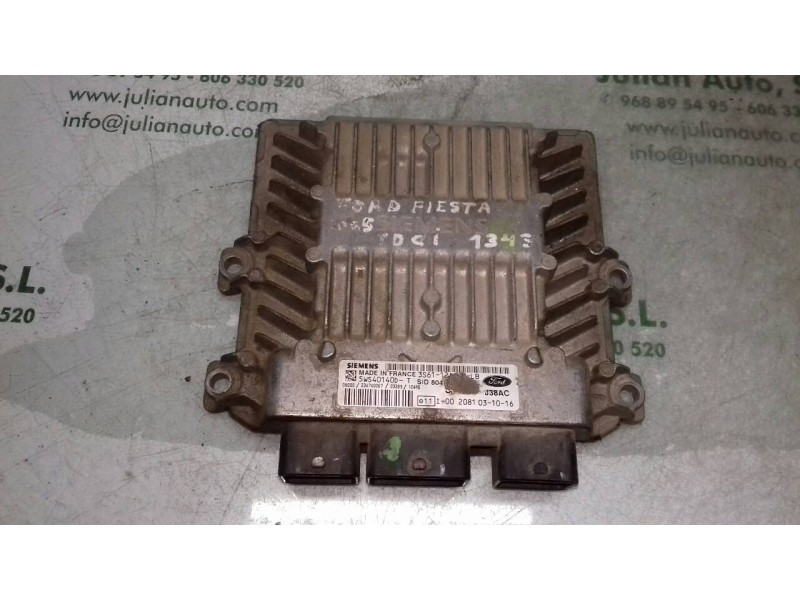 Recambio de centralita motor uce para ford fiesta (cbk) ambiente referencia OEM IAM 3S6112A650LB 5WS40140D SIEMENS