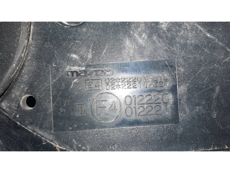 Recambio de retrovisor izquierdo para mazda 6 berlina (gg) 2.0 crtd 120 active (5-ptas.) referencia OEM IAM E40222201H519 E40222